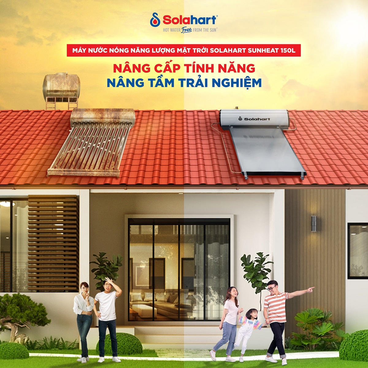 Read more about the article So sánh máy nước nóng Solahart với máy dạng ống thủy tinh – 2 phân khúc 1 quyết định